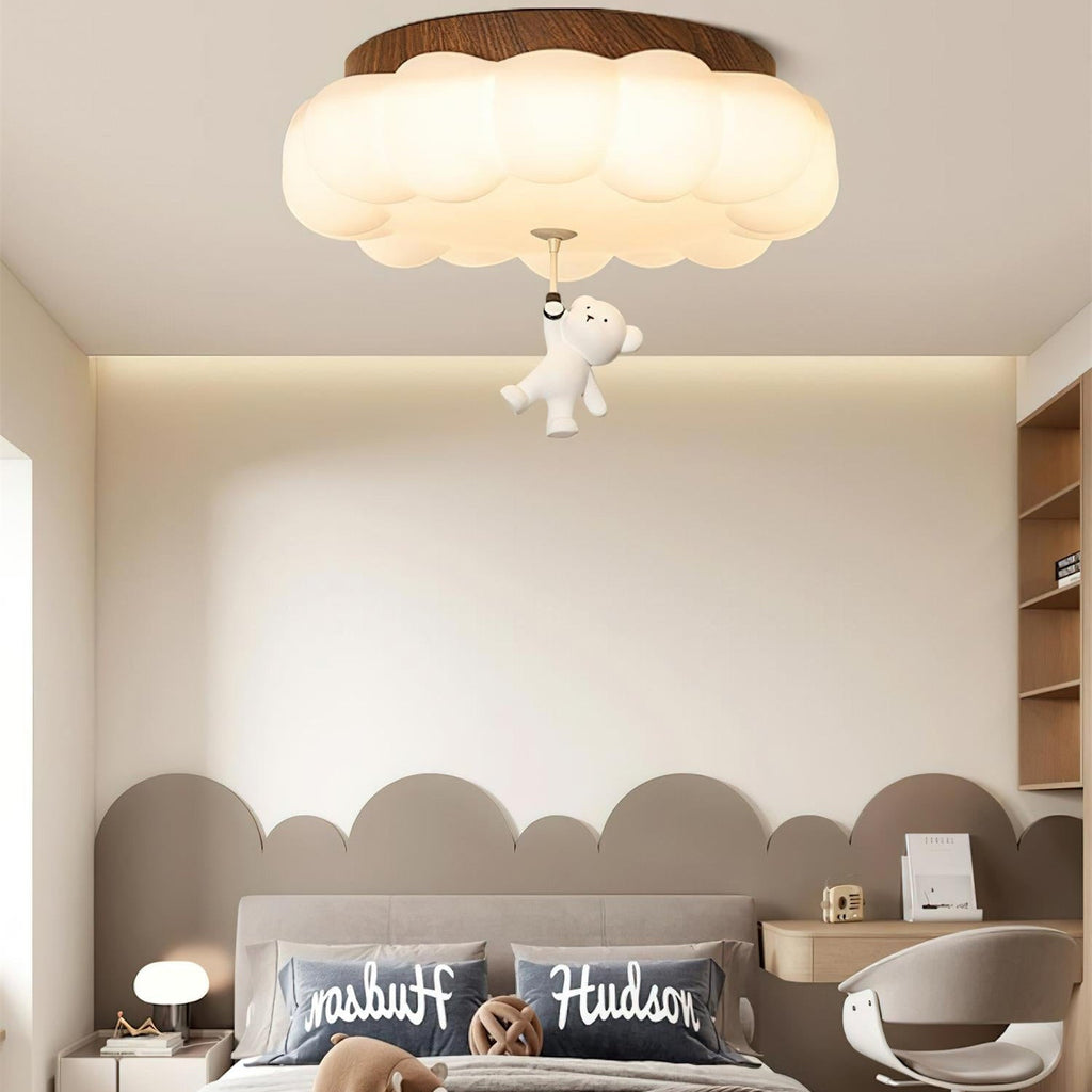 Aria Cute Cake  Bear  Ceiling Light