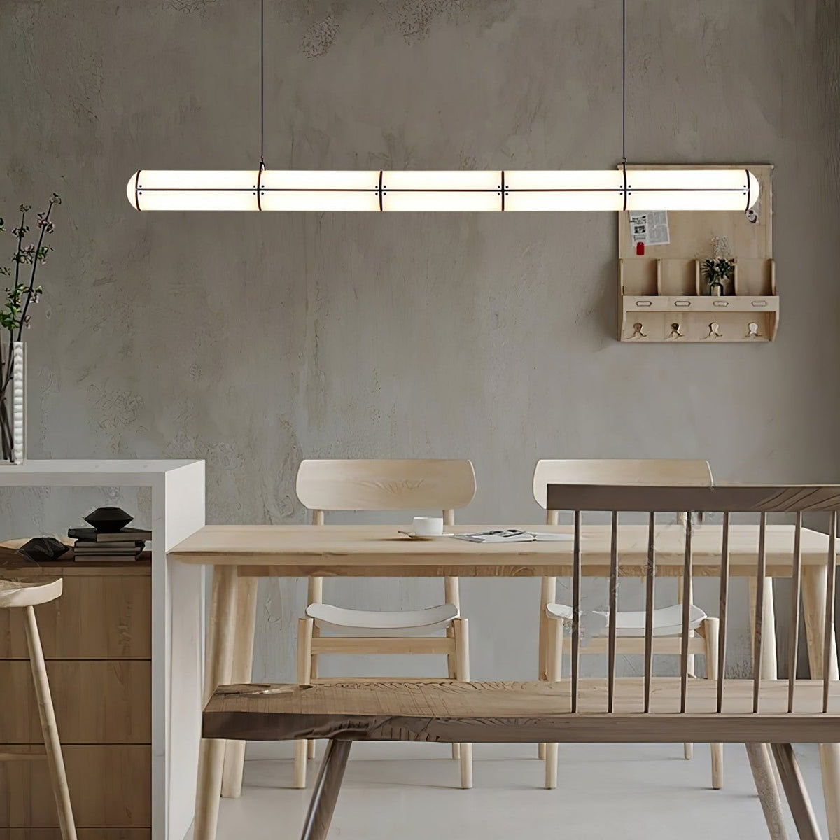 Lustra Pendant Light Cylindrical Endless Dining