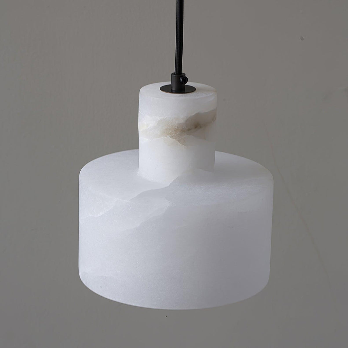 Alabaster  Pendant Lgiht Dual Cylindrical
