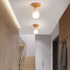 Arisha Nordic Minimalist Semi-Flush Mount Ceiling Light