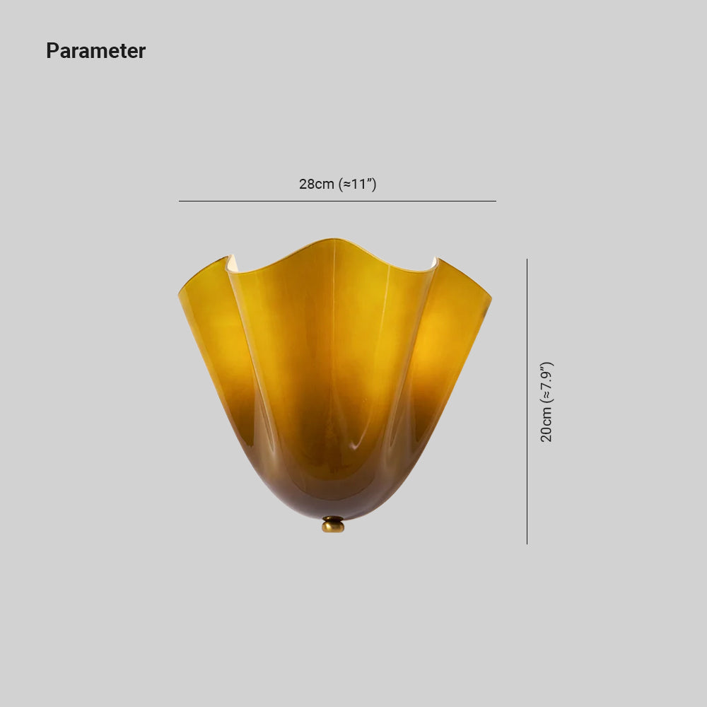 Elara Contemporary Glass Wall Light - image 46