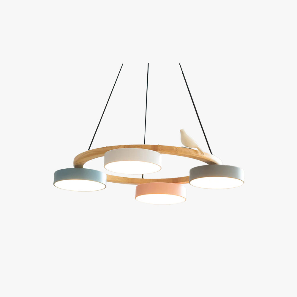 Muto  Chandelier Bird Round - image 1