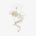 Alvenan Bird Flock Glass Chandelier Staircase