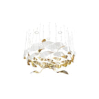 Alvenan Bird Flock Glass Chandelier Staircase