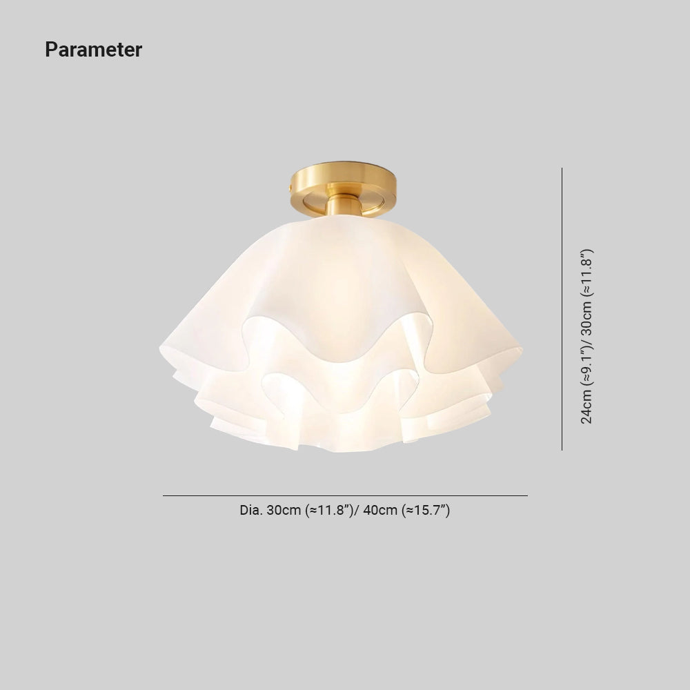 Valentina Ceiling Light Flower-Shape - image 2