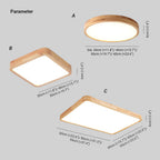 Muto Wooden Geometric Ceiling Light - image 66