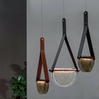 Knack Art Modern Minimalist Glass Pendant Lamp