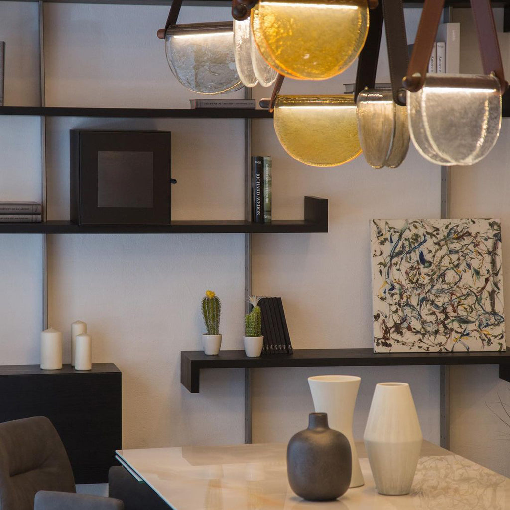 Knack Art Modern Minimalist Glass Pendant Lamp