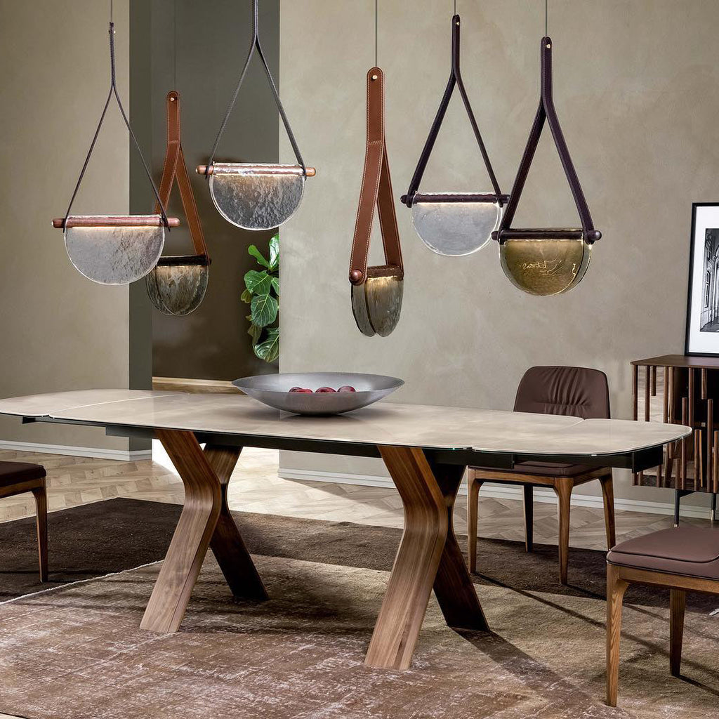 Knack Art Modern Minimalist Glass Pendant Lamp