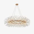 Lustra Chandelier Dandelion Round Stainless Steel