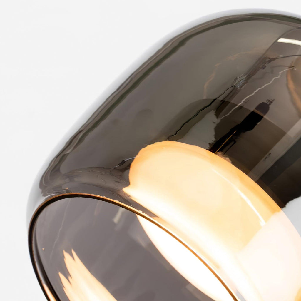Valentina Minimalist Pendant Light Glass Smoke Gray - image 13