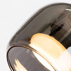 Valentina Minimalist Pendant Light Glass Smoke Gray - image 13