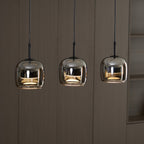 Valentina Minimalist Pendant Light Glass Smoke Gray - image 16