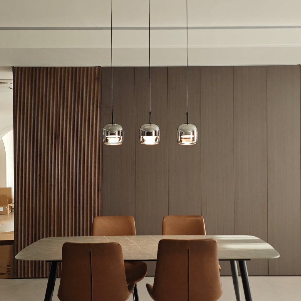 Valentina Minimalist Pendant Light Glass Smoke Gray - image 18