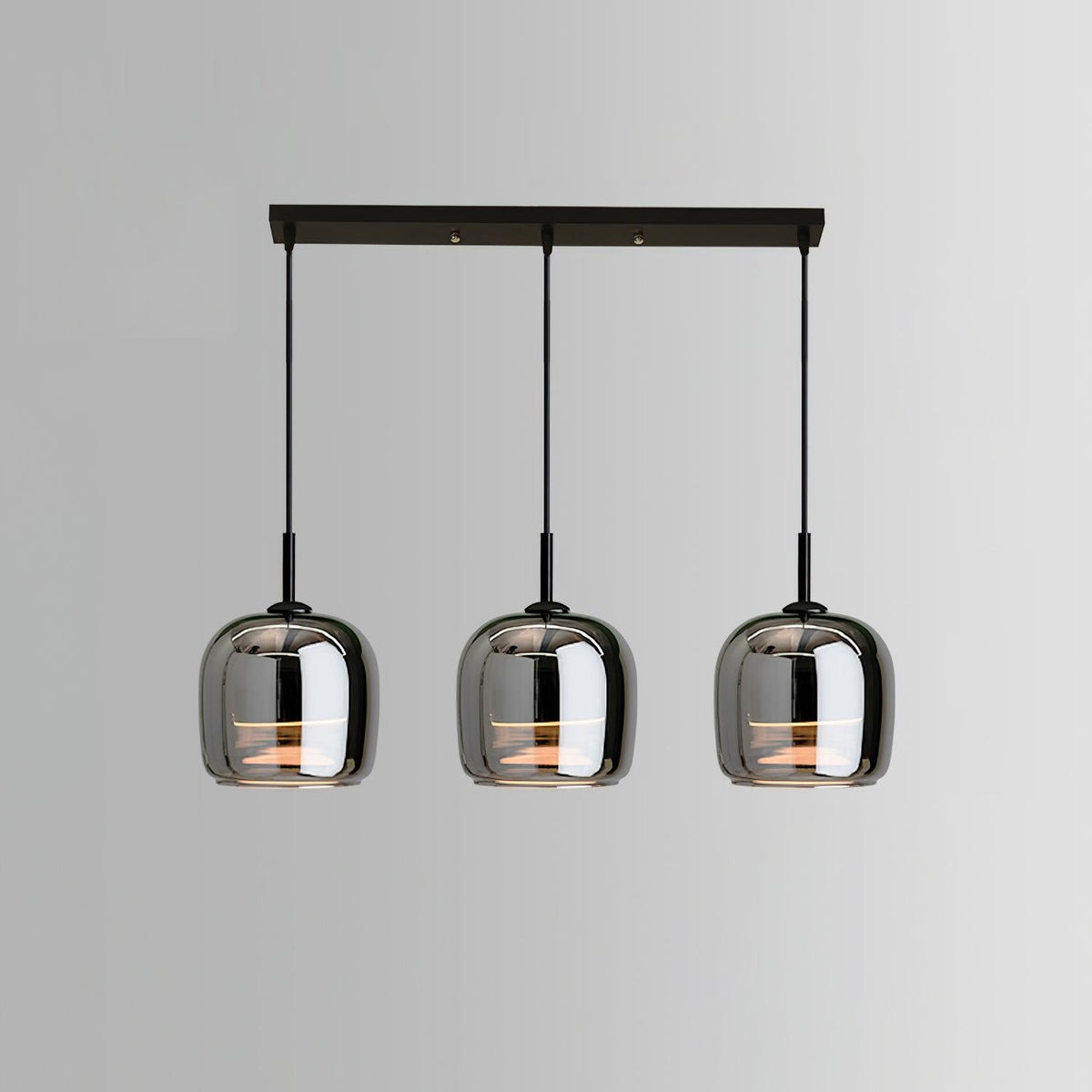 Valentina Minimalist Pendant Light Glass Smoke Gray - image 23