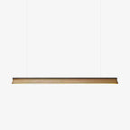 Lustra Pendant Lamp Wooden Beam Minimalist
