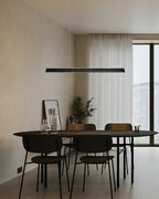 Lustra Pendant Lamp Wooden Beam Minimalist