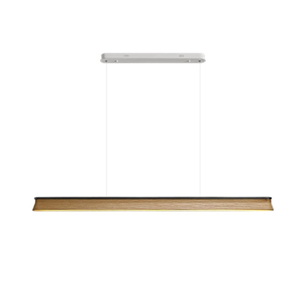 Lustra Pendant Lamp Wooden Beam Minimalist
