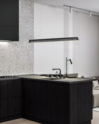 Lustra Pendant Lamp Wooden Beam Minimalist