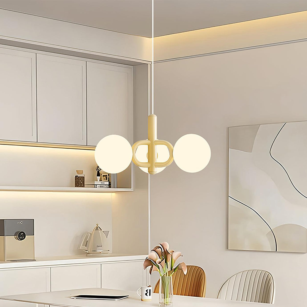 Astra  Minimalist   Pendant Light  Glass