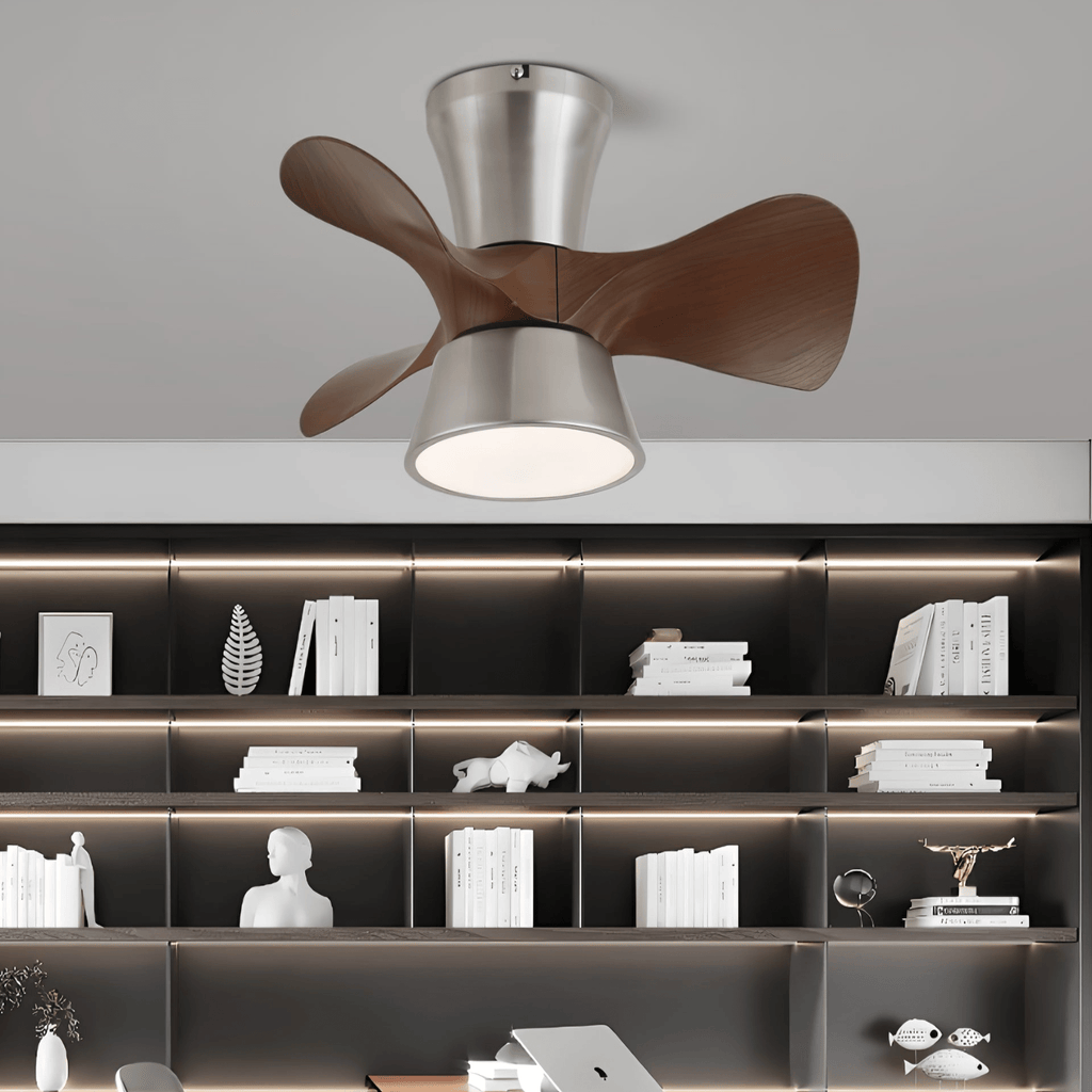 Kylen Modern Wood Ceiling Fan Light