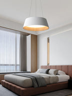 Delta Pendant Lamp Low Profile Wood Interior