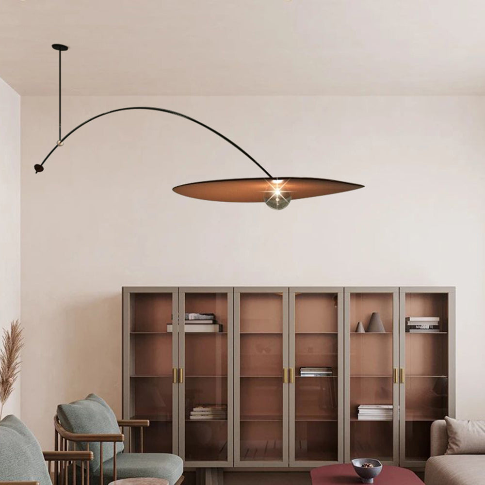 Arisha Minimalist LED Leaf Shaped Pendant Light