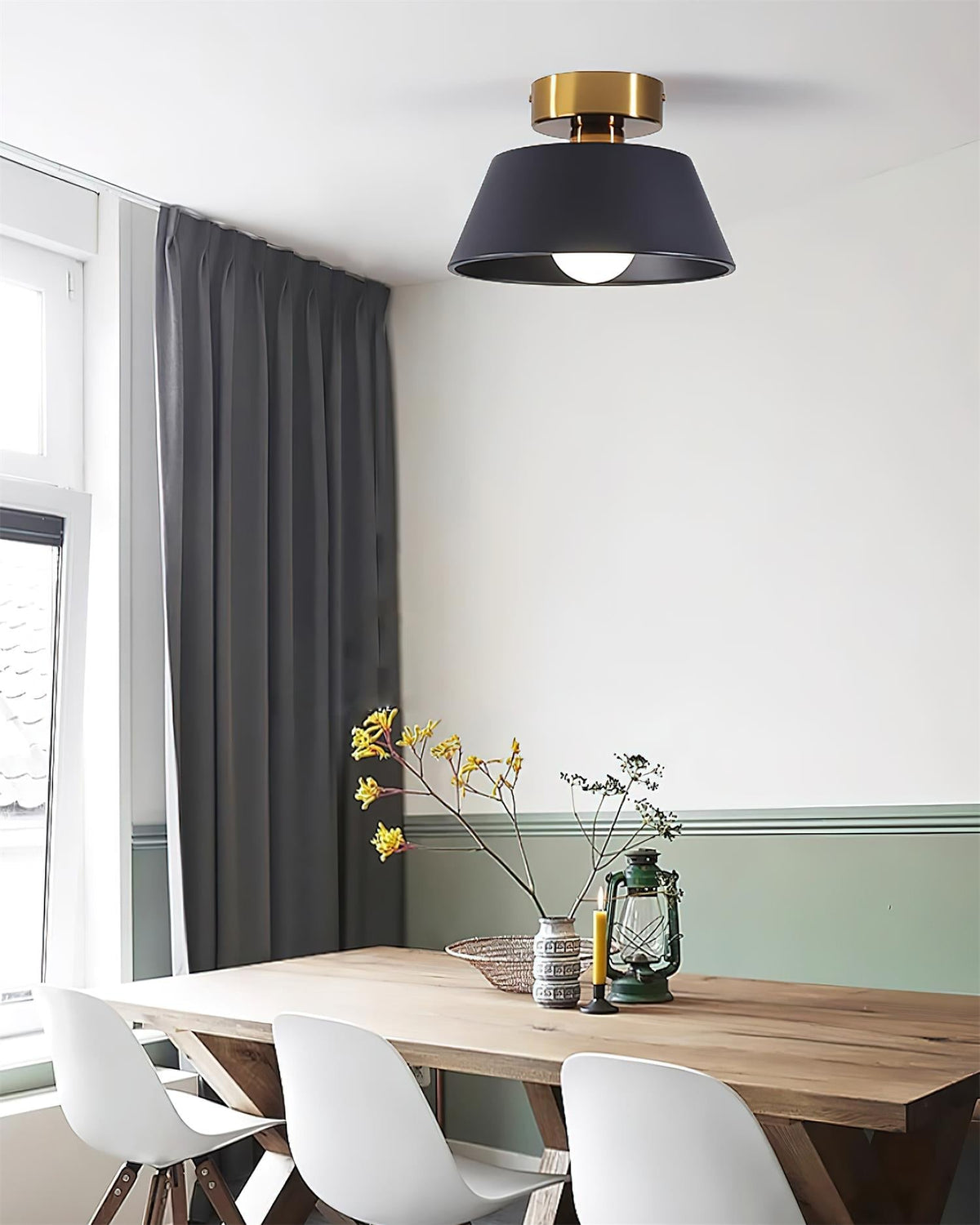 Ceiling Light Canopy Modern Flush Mount Fixture Minimalist