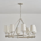 Unite Vintage Industrial Round Gold Chandelier