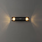 Avynila Modern Minimalist Diamonds Brass Wall Lamp