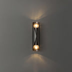 Avynila Modern Minimalist Diamonds Brass Wall Lamp