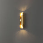 Avynila Modern Minimalist Diamonds Brass Wall Lamp