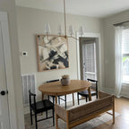 Diana Chandelier Tapered Shades Linear