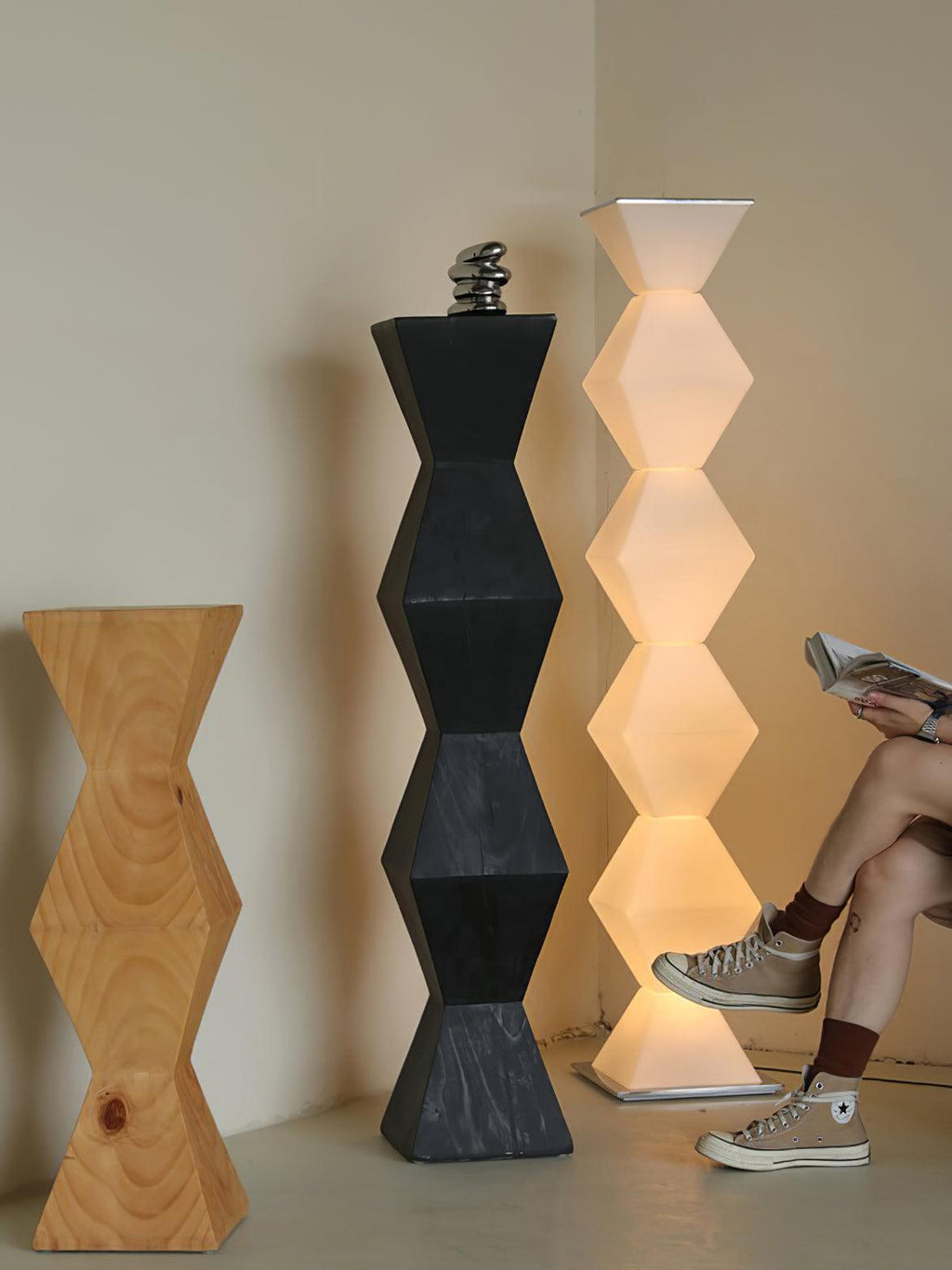 Aurshaor Sleek Stainless Steel Pendant Light