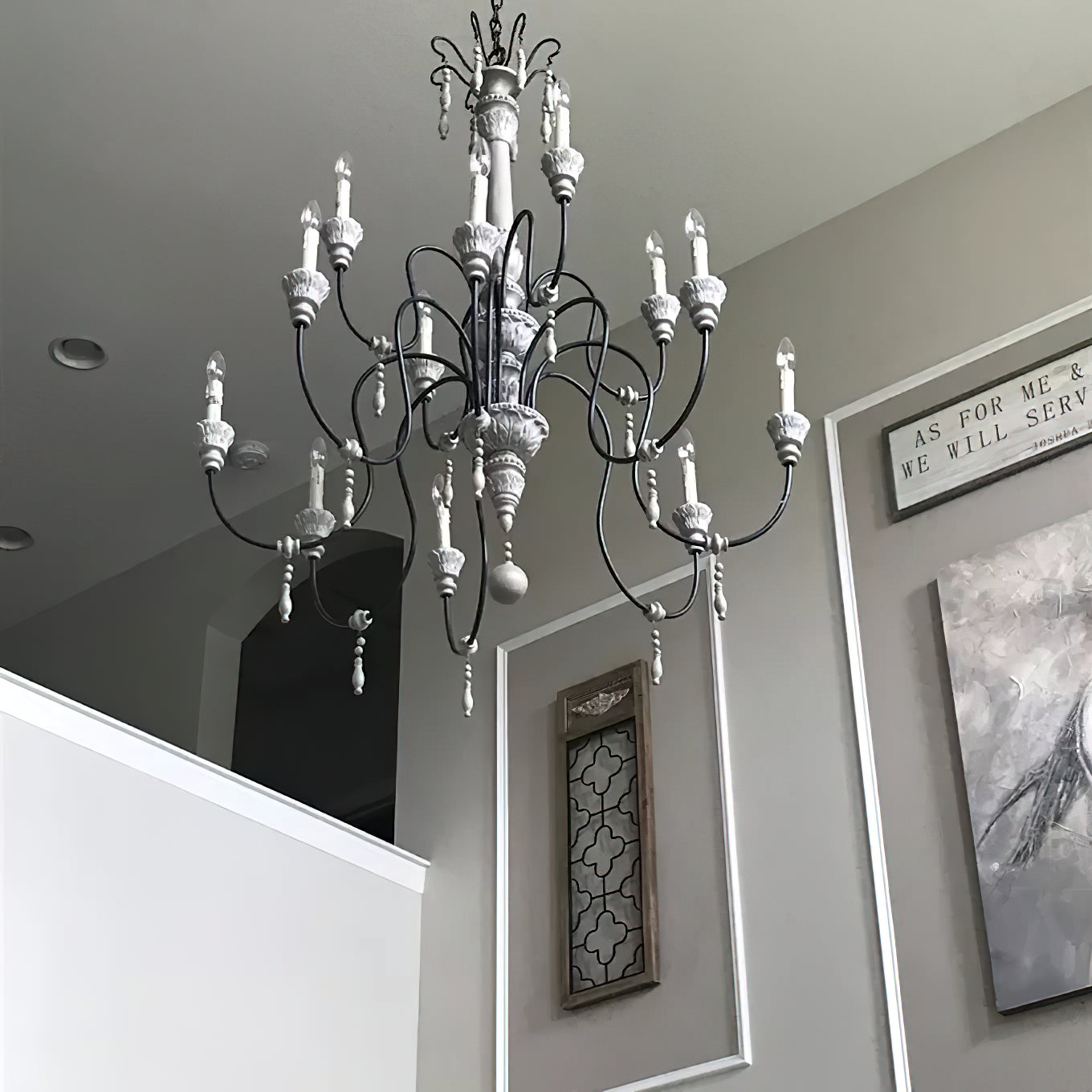 Epoch Postmodern Luxury Wood Chandelier