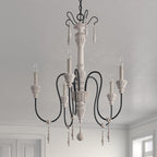 Epoch Postmodern Luxury Wood Chandelier