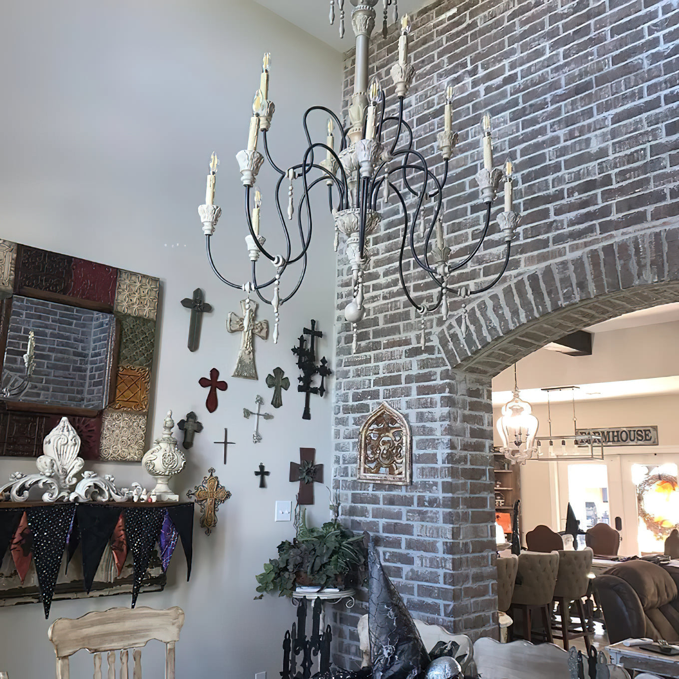 Epoch Postmodern Luxury Wood Chandelier