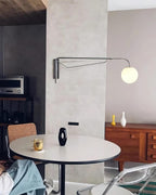 Orbit Modern Swing Arm Wall Lamp