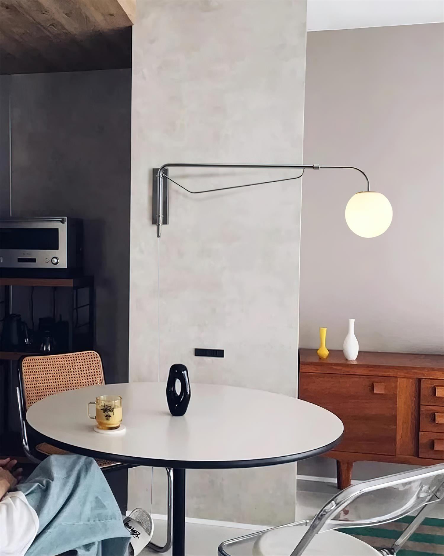 Orbit Modern Swing Arm Wall Lamp