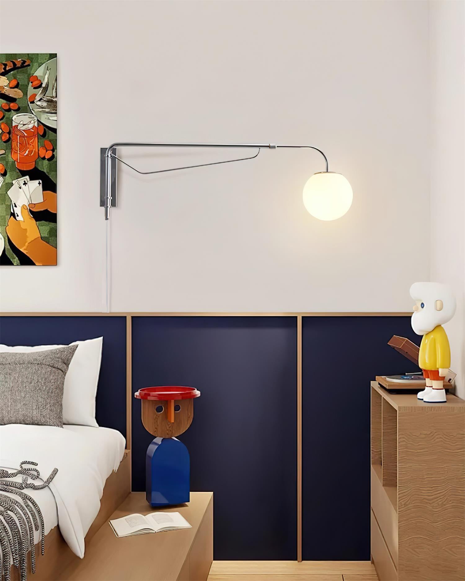 Orbit Modern Swing Arm Wall Lamp