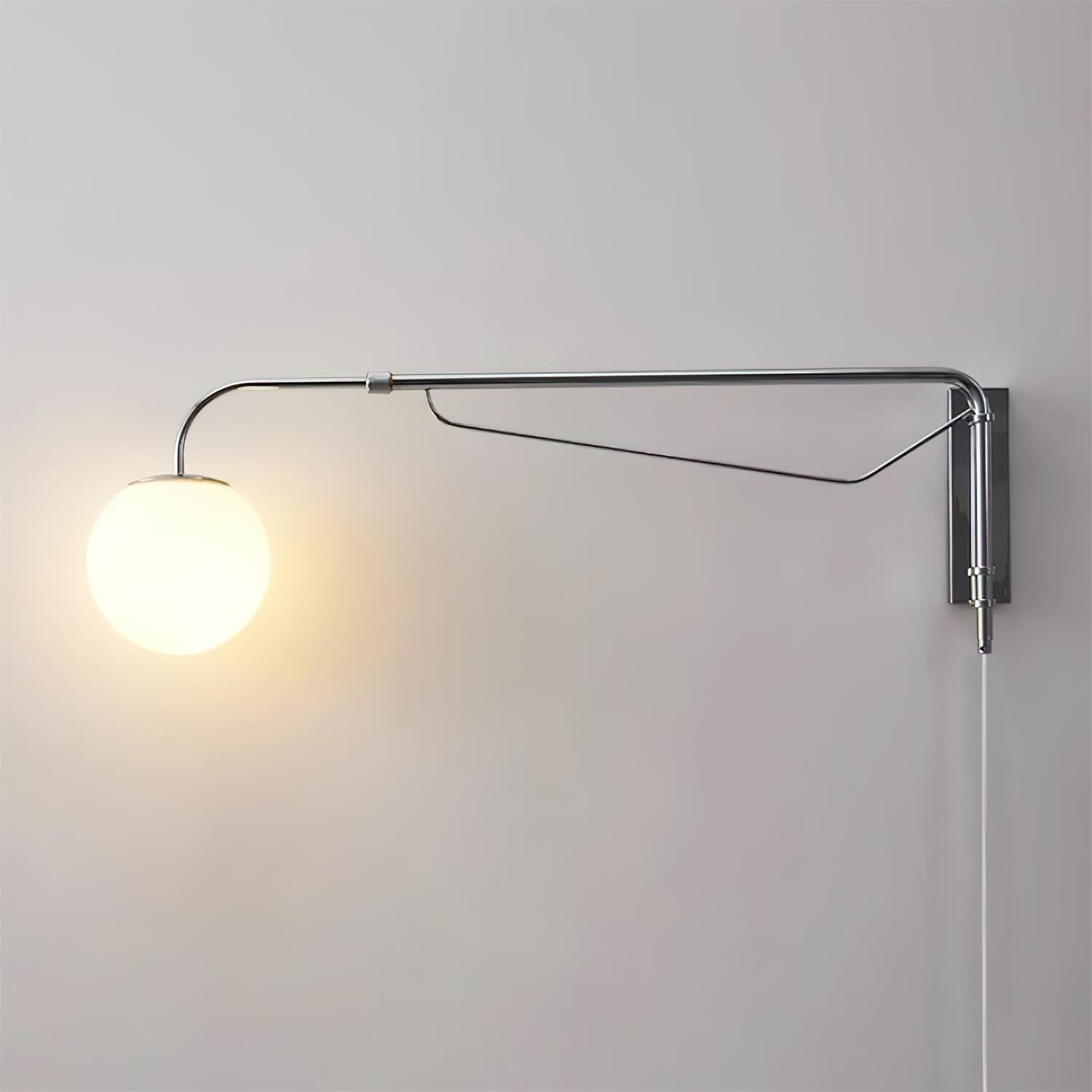 Orbit Modern Swing Arm Wall Lamp
