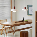 Ideal Modern Minimalist Disc Orb Glass Pendant Light