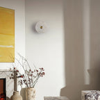 Selina Minimalist Alabaster Ceiling Light