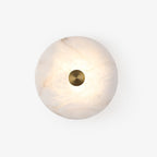 Selina Minimalist Alabaster Ceiling Light