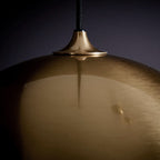 Omen Modern Minimalist Dome Balance Brass Pendant Lamp