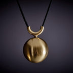 Omen Modern Minimalist Dome Balance Brass Pendant Lamp