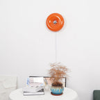 Donuts Retro Orange Wall Lamp