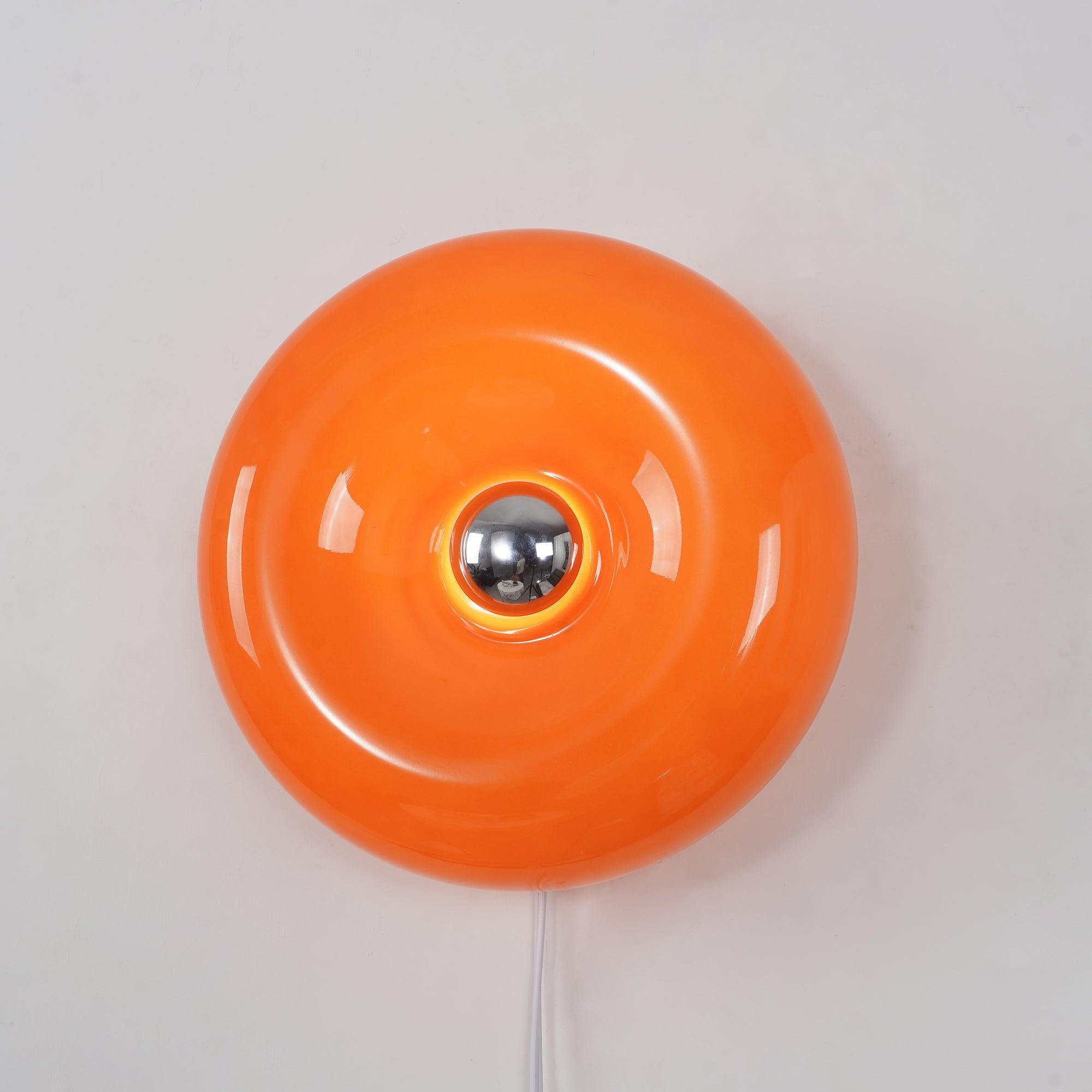 Donuts Retro Orange Wall Lamp