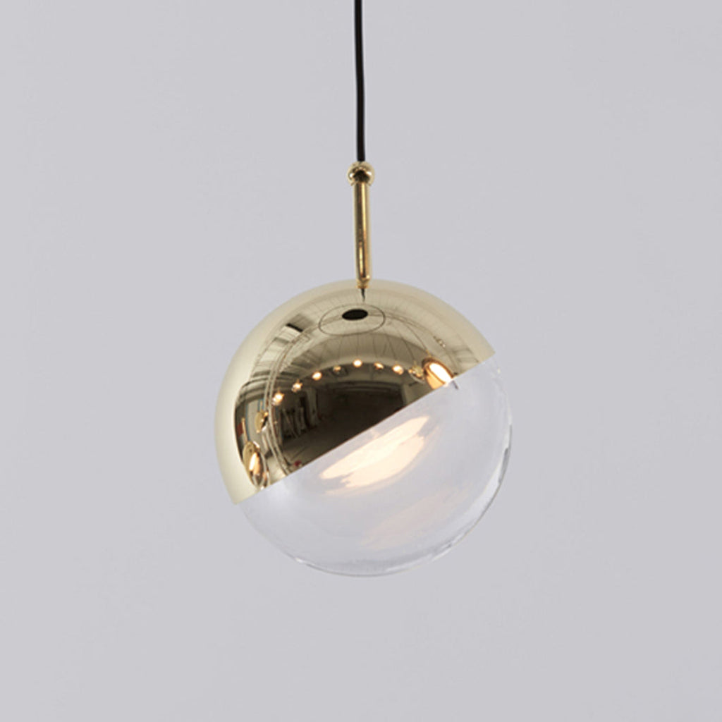 Solara Pendant Lamp Steel Glass Multi Drop Minimalist Staircase