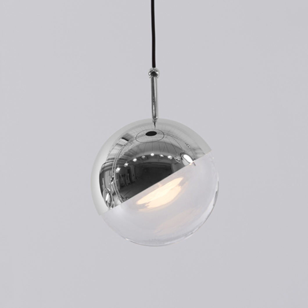 Solara Pendant Lamp Steel Glass Multi Drop Minimalist Staircase